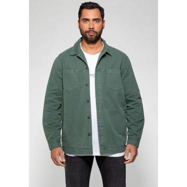Imagem de Jaqueta Sarja Oversized Guess Verde-Masculino