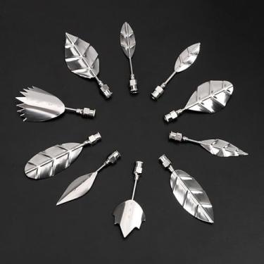 Imagem de 10 bocais de pudim + 1 ferramenta de seringa 3D, gelatina, gelatina, gelatina, ferramenta de arte, bocal da Rússia, ferramentas de decoração de bolos DIY (I)