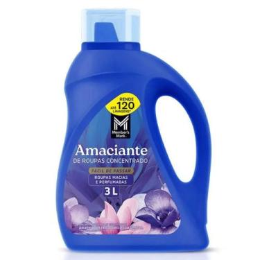 Imagem de Amaciante concentrado members mark 3l  rendimento, perfume e cuidado c