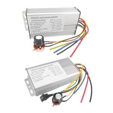 Imagem de 10-60V 4000W 70A DC Escova Eletrônica Starter Controlador de Velocidade Alta Potência Avançar e Reverter 0-100% Regulador Regulador Eletrônico Motor Governador de Arranque (com Interruptor)