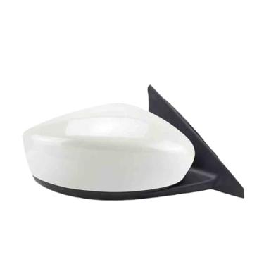 Imagem de Compatível com nissan kicks 2017 2018 2019 acessórios de montagem do espelho retrovisor do carro ajuste elétrico automático sinal de volta(White 3 Pin left)