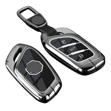 Imagem de Capa para chave de carro compatível com Morris Garagens MG 2023 /Mg4 Ev/HS GT/ZS EV /ZX/Roewe/RX5/MG3/MG5/MG6/MG7/MG ZS/GS/350/360/750/W5(C-black chain)