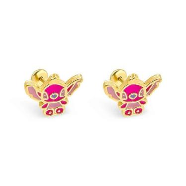 Imagem de Brinco Baby Ursinho Folheado a Ouro para Bebês e Crianças - Family Col