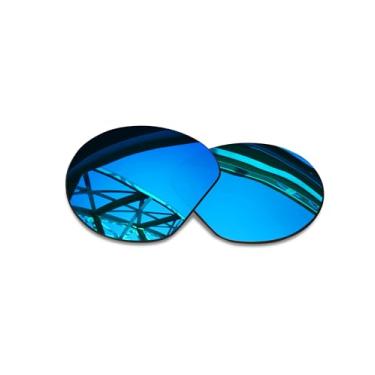 Imagem de SmartVLT Lentes de reposição para óculos Oakley Meta HSTN OW8002 51 mm AI - Mais opções, Azul gelo, One Size