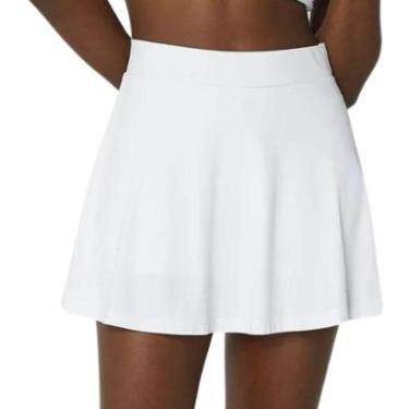 Imagem de Shorts Saia Alto Giro Eterna Sobreposto Fit Feminino 101005-Feminino