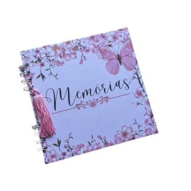 Imagem de Álbum De Fotos E Scrapbook Sakura Cerejeira Memorias - SAKURA SHOP