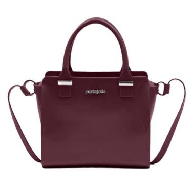 Imagem de Bolsa Petite jolie Love Bag Bordô Ombro PJ5214 Transversal - Nova