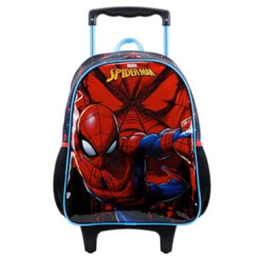 Imagem de Mochila de Rodas - Homem Aranha Marvel