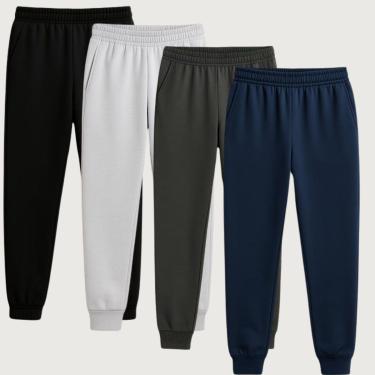 Imagem de Kit 4 Calça Jogger Masculina Conforto e Estilo para o Dia a Dia-Masculino