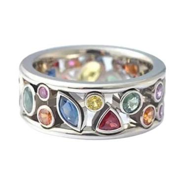 Imagem de Anel De Cristal De Quartzo Ionix Para Drenagem Linfática E Terapia Mag