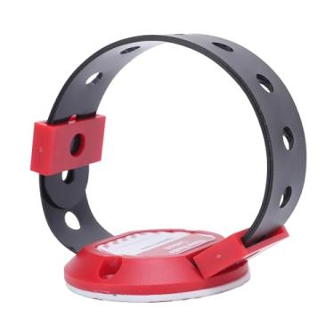 Imagem de Jiawu Trava de Alça do Painel Elétrico Trava de Segurança Durável para áreas de Isolamento de Energia Industrial, Material ABS, Sem Instalação de Furadeira, para Tarefas de Manutenção de Equipamentos