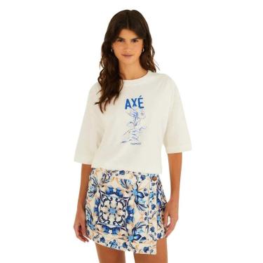 Imagem de Short Farm Rio Saia Sarja Estampada-Feminino