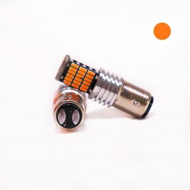 Imagem de Lâmpada Pisca /Meia Luz 2 Polos Led Premium Canbus  Âmbar 