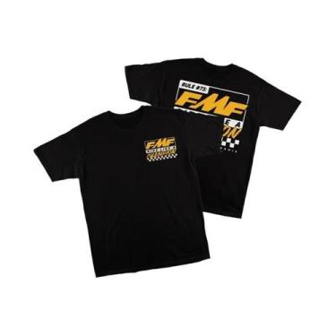 Imagem de Camiseta Retrô De Algodão Masculina E Feminina De Manga Curta FMF Raci