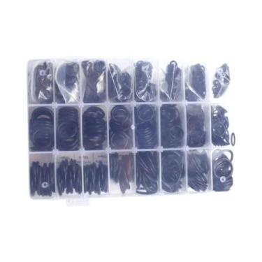 Imagem de Conjunto De Anéis O-Ring De Borracha Nitrílica Preta 740 1200pcs, Gaxe
