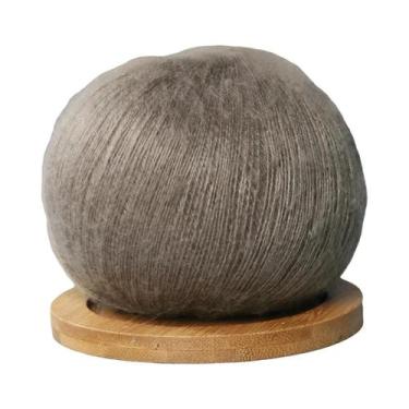 Imagem de Fio De Mohair Macio 6 Peças 50g Cada, Fio De Lã Para Crochê E Tricô Ma