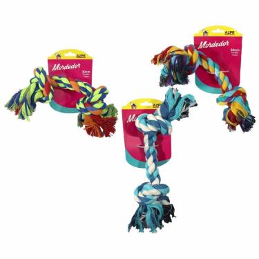 Imagem de Mordedor Pet Corda Grosso 30 Cm Cor Sortida Azpr