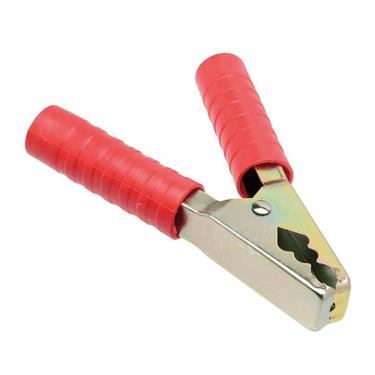 Imagem de Garra Jacaré Bateria Grande 300a - 13,5 Cm - Vermelha