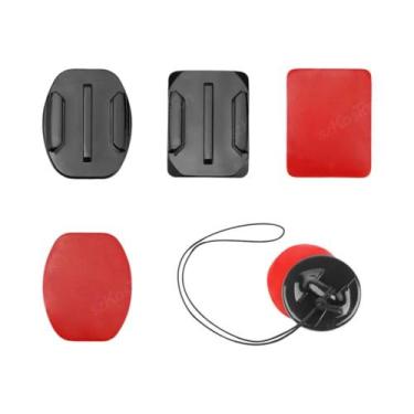 Imagem de Suportes Adesivos Para Câmeras GoPro Hero 13 12 11 8, Insta360 X4, SJC