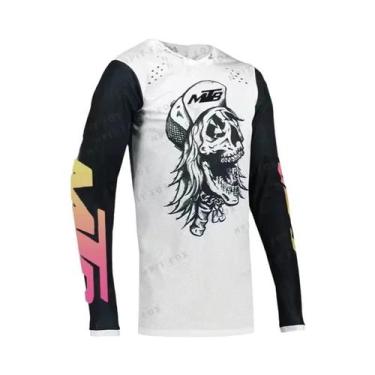 Imagem de Camiseta De Ciclismo Unissex 2025 Para Motocross E Enduro, Jersey MTB,