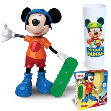 Imagem de Mickey Radical  Skatista Fala Frases Original  - Elka