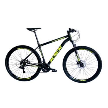 Imagem de Bicicleta bike aro 29 mtb alumínio ksx sd7 24v marchas freio a disco, 