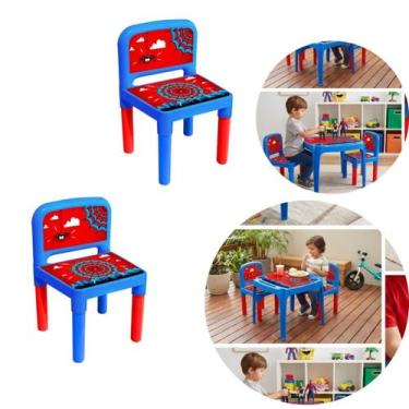 Imagem de Kit 2 Cadeira Cadeirinha Infantil Desmontável Para Crianças - Arqplast