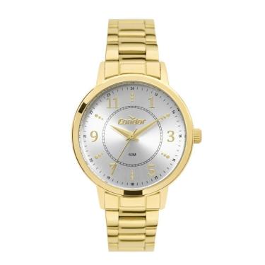 Imagem de Relógio Condor Feminino Ref: Co2035Nin/4K Casual Dourado