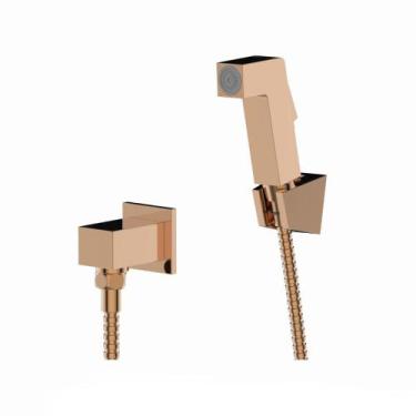 Imagem de Ducha Higiênica Dax Havel Sem Derivação com Registro Rose Gold - DAX-1