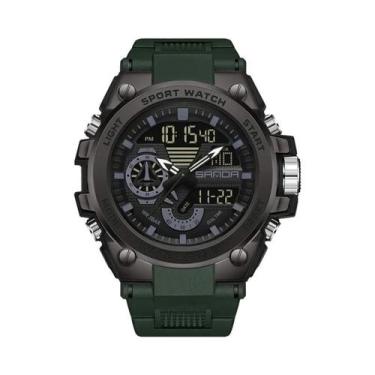 Imagem de Relógio Esportivo Digital À Prova D'Água Masculino Sanda SD3302-12 Ele