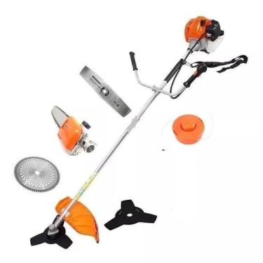 Imagem de Roçadeira Multifuncional Á Gasolina 3Hp 63Cc + Motopoda - Sa, Songle, 