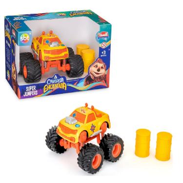 Imagem de Carrinhos Super Jumpers A Caverna Encantada Amarelo - Usual
