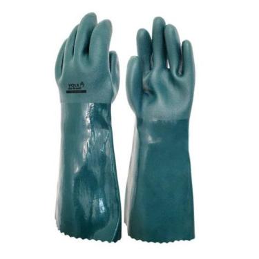 Imagem de Luva PVC Smart 36 Forrada Tam G/9 Verde CA 46837 - VOLK G, G