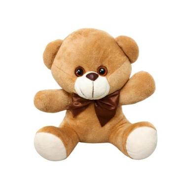 Imagem de Urso De Pelúcia 20Cm Decoração Infantil Brinquedo Presente Ursinho Mac