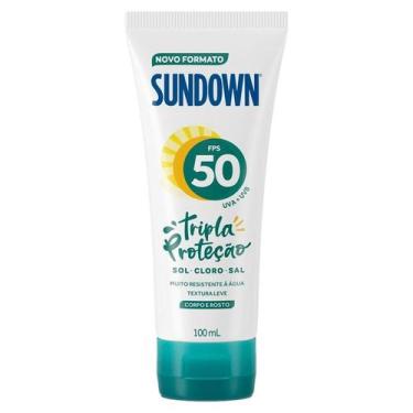 Imagem de Protetor Solar Sundown FPS 50 Rosto e Corpo 100ml - Kenvue