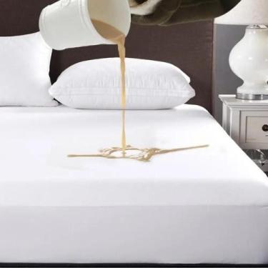 Imagem de Capa Protetor Colchão Tamanho Queen Impermeável Elástico Br - Congratu