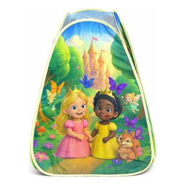 Imagem de Barraca Infantil Cabana Barraquinha Casinha Princesa Pop-up - Fabrinca
