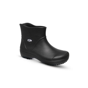 Imagem de Bota EVA BB85 Cano Curto Antiderrapante Preto CA 37390 Soft Works, 35