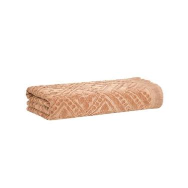 Imagem de Toalha De Rosto Anis Aveludada Buddemeyer 48X80cm 100% Alg Cor:Caramel