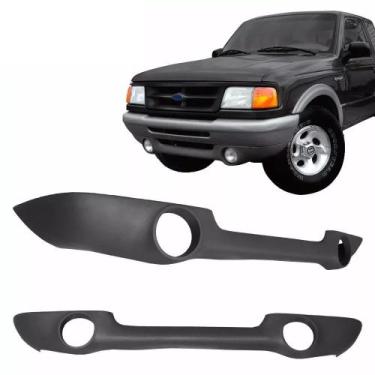 Imagem de Spoiler do Parachoque Dianteiro Ranger 1994 a 1997 - Saia Cinza com Fu