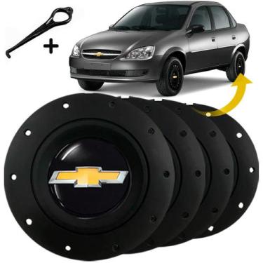 Imagem de Jogo Calota Central Gm Corsa Agile Celta Aro 13 14 15 Amarok - GFM