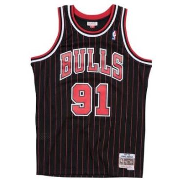 Imagem de Regata Mitchell & Ness Swingman Jersey Chicago Bulls Alternate 1995-96 Dennis Rodman Ma...