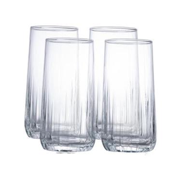 Imagem de Jogo de 6 copos Nova em vidro 360ml A13cm -Pasabahce, 3 meses por defe