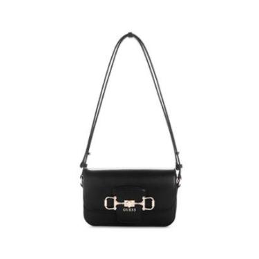 Imagem de Bolsa Janie Transversal Flap Preto-Feminino