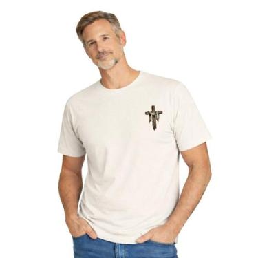 Imagem de Camiseta Básica 100% Algodão Estampa em DTF EI- 2721 - - EIS EM AQUI, 