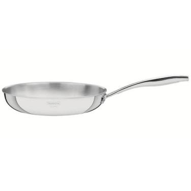 Imagem de Frigideira Tramontina Grano Aço Inox E Corpo Triplo 30 Cm 3,4 L