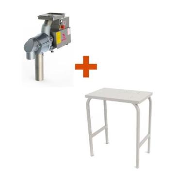 Imagem de Kit - Despolpadeira 3 Peneiras 60l Des-60 Bivolt + Mesa Mes-100 - Brae