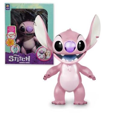 Imagem de Boneco Articulado Angel Lilo Disney 40cm Vinil Gigante Mimo - Mimo Toy