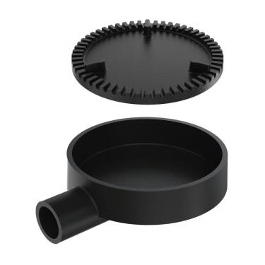 Imagem de Queimador Simples Completo para Fogao Industrial N01 Ferro Fundido com Espalha Chama 11cm Libaneza