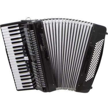 Imagem de Acordeon 120 Baixos 41 Teclas TA 12009 Preto Thommasi